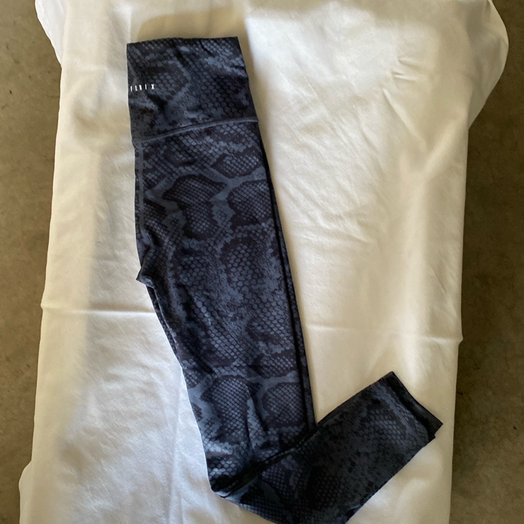Allfenix Python Legging Black & Blue